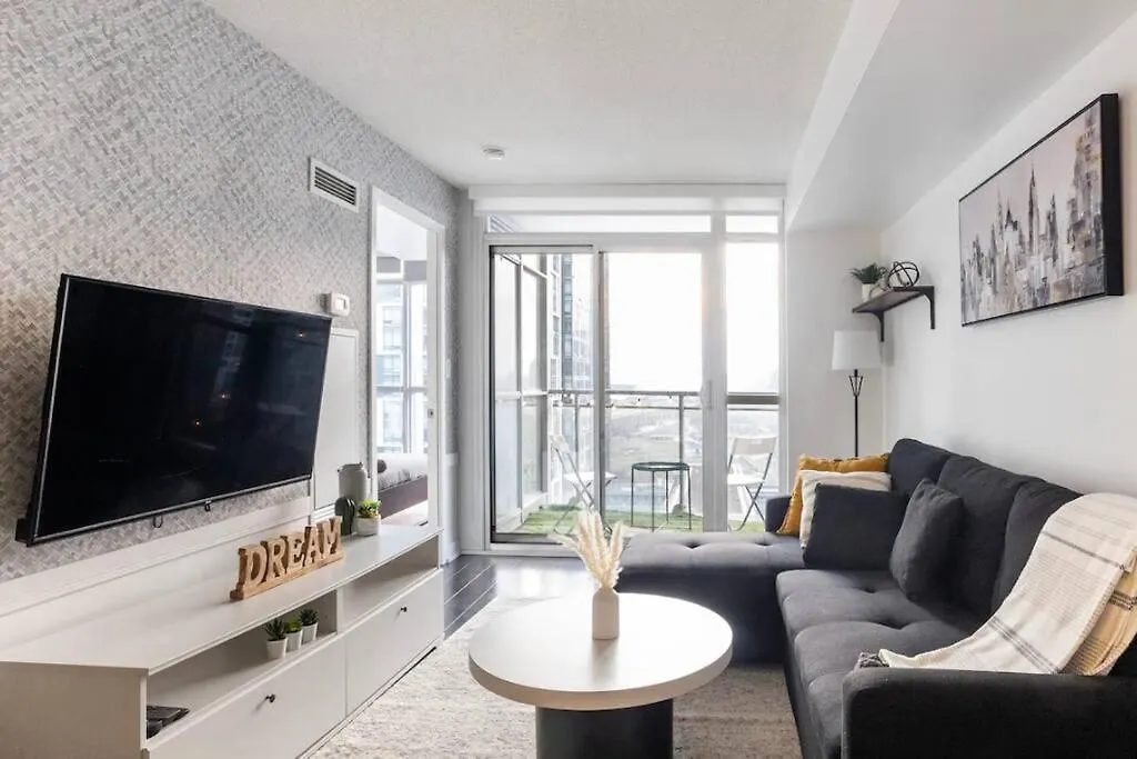 Skyhigh Haven Led-Lit Downtown Condo Retreat Toronto Apartment